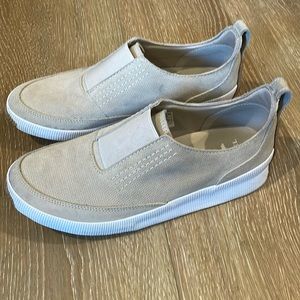 Sorel women’s slip on casual shoes, size 9